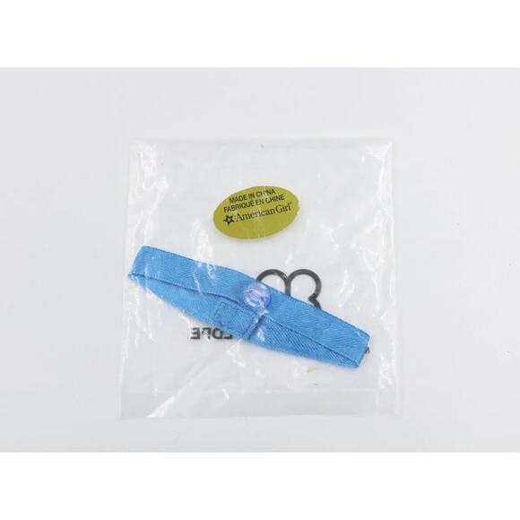 American Girl December BIRTHSTONE CHOKER Necklace Blue Beauty Topaz Accessory - Picture 3 of 8